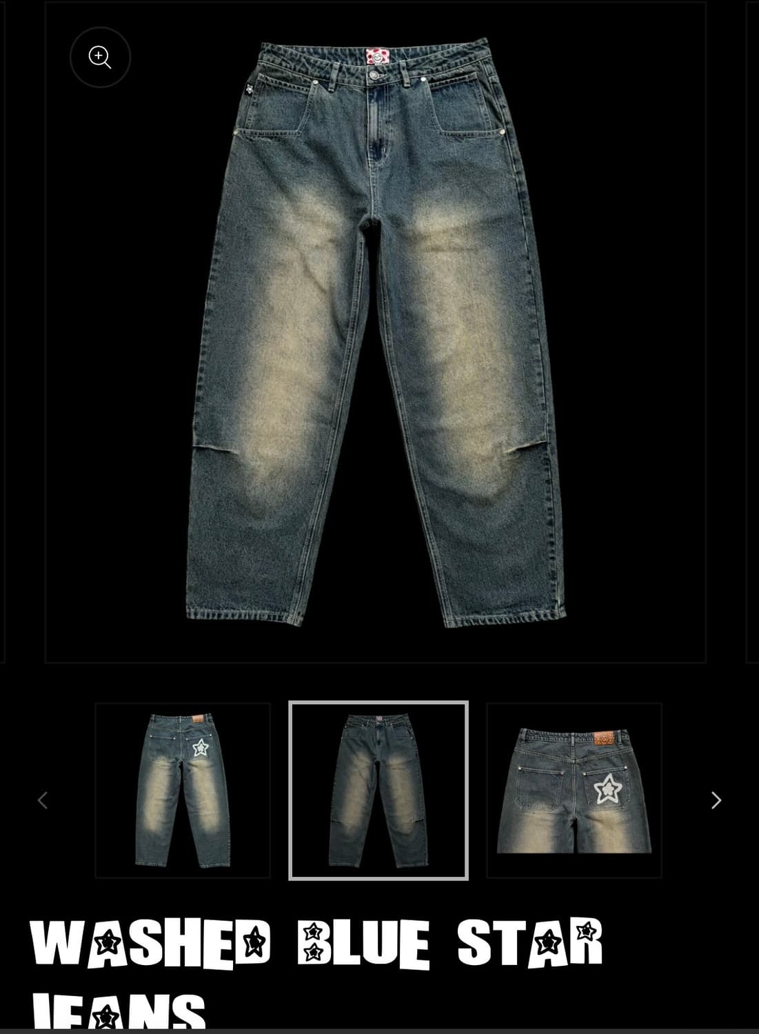 [30] 스타팀 WASHED STAR JEANS 상품이미지1