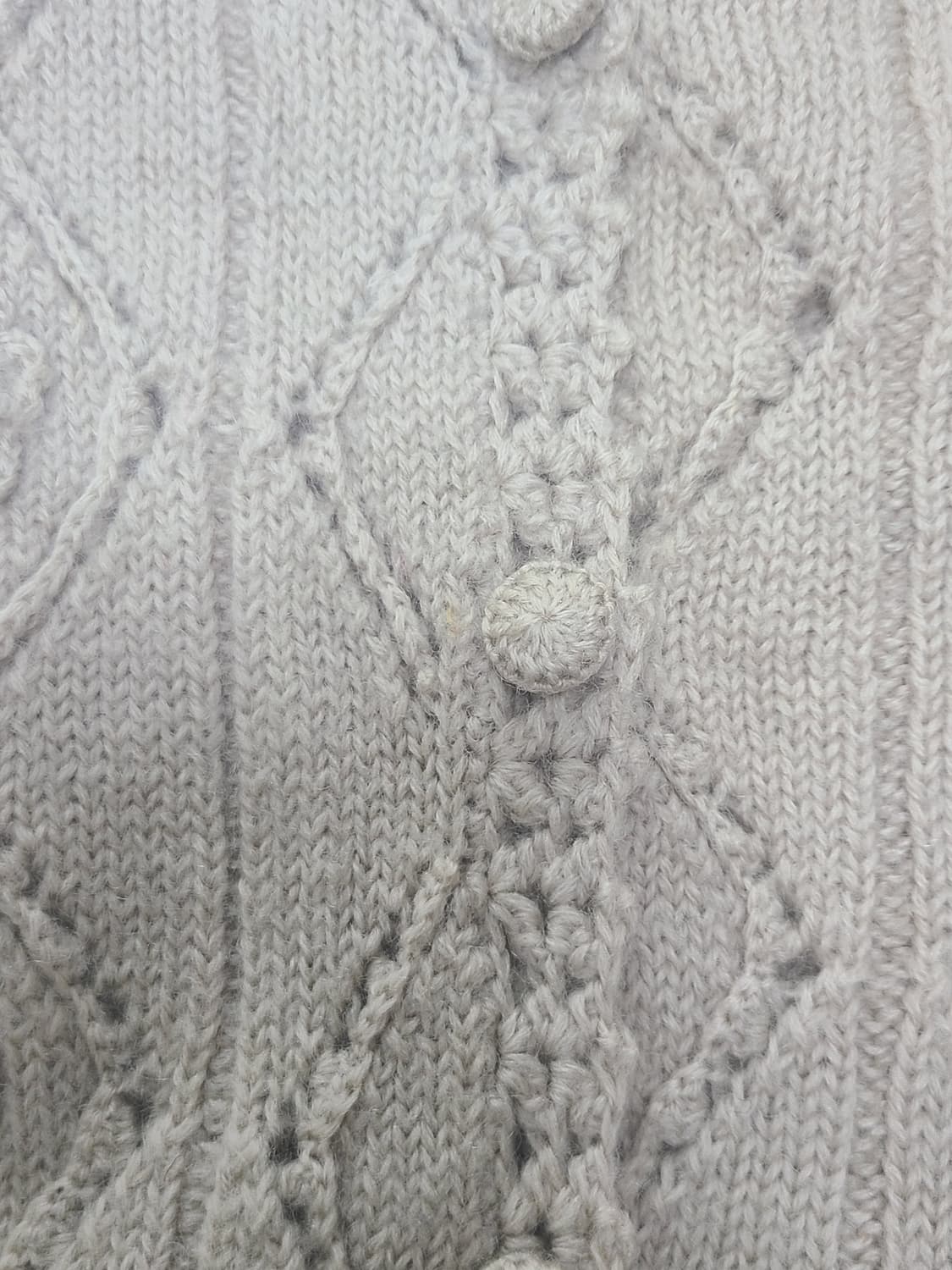 베이지 니트 가디건 상품이미지4