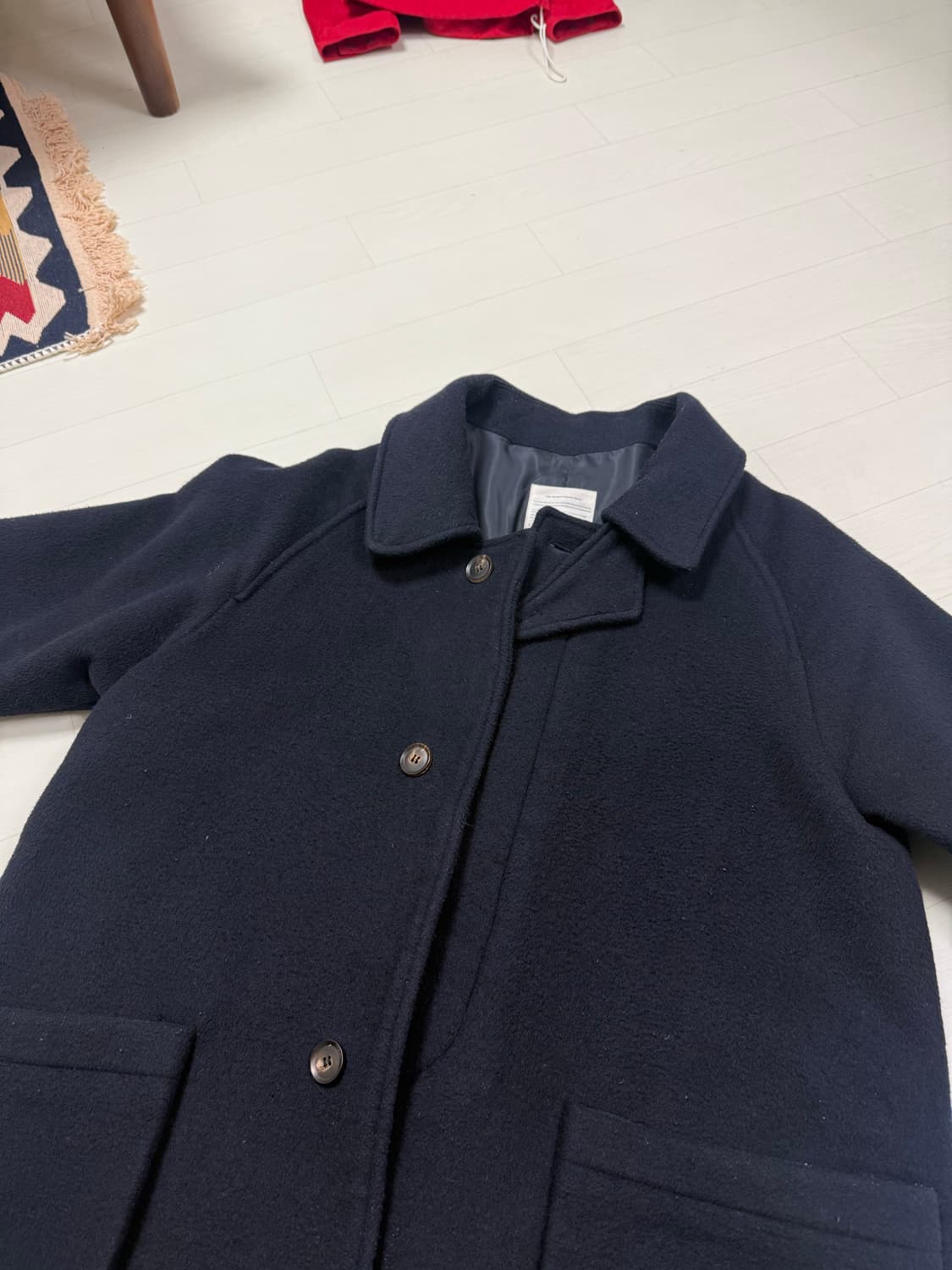 아워셀브스 네이비 코트 상품이미지1