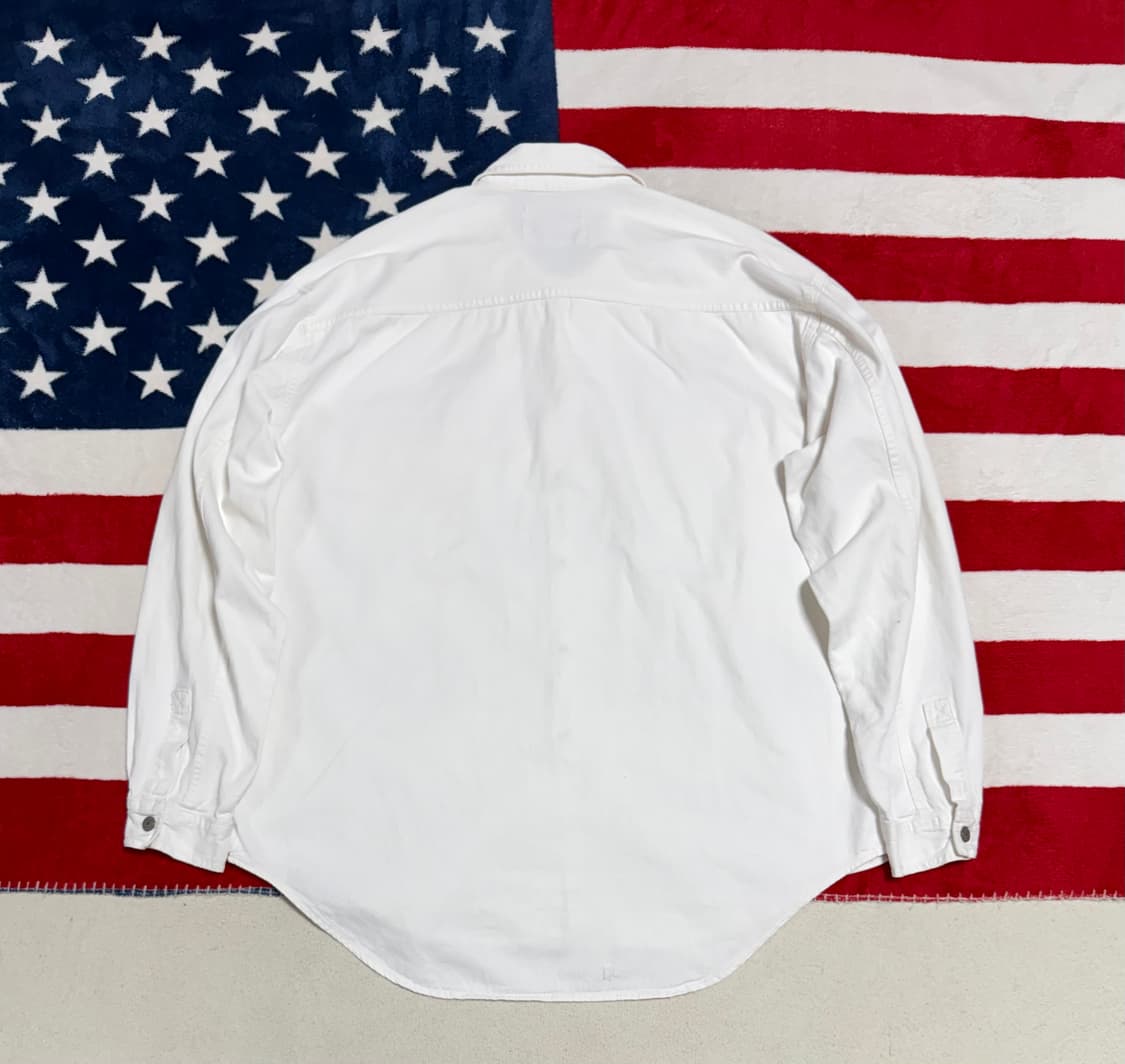 리바이스 아이보리 데님 워크셔츠 Levi’s Work Shirt [XL] 상품이미지8