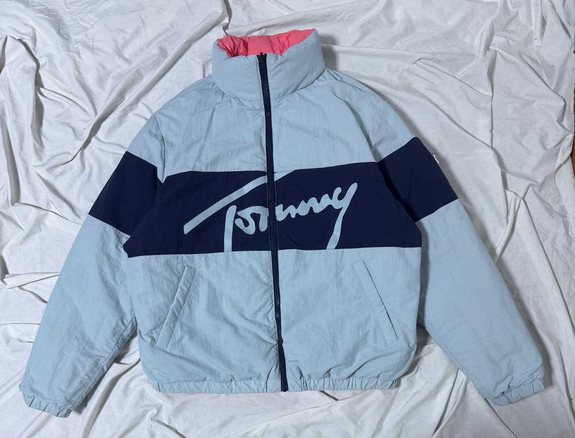 타미 진스 리버시블 패딩 타미힐피거 상품이미지1