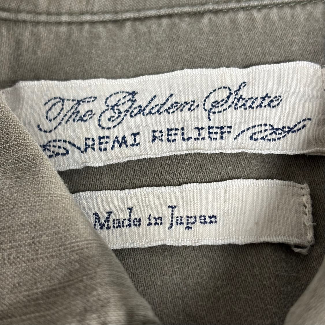 L) 레미릴리프 반다나 비즈 밀리터리 셔츠 상품이미지5