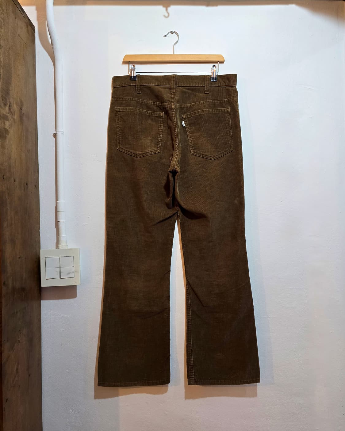 70's Levis 517 Corduroy 브라운 (USA) 상품이미지2