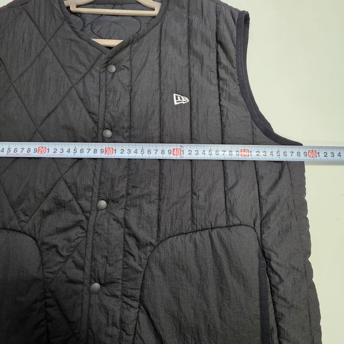 1798 뉴에라 블랙 다이아 퀼팅 조끼 패딩 베스트 105 상품이미지5