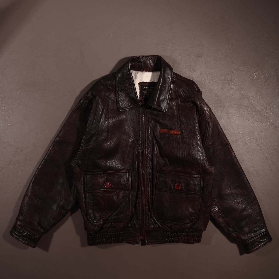 아비렉스 TYPE G-1 플라이트 레더자켓 상품이미지1