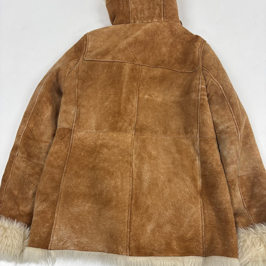 양피 양모 더플 무스탕 상품이미지8