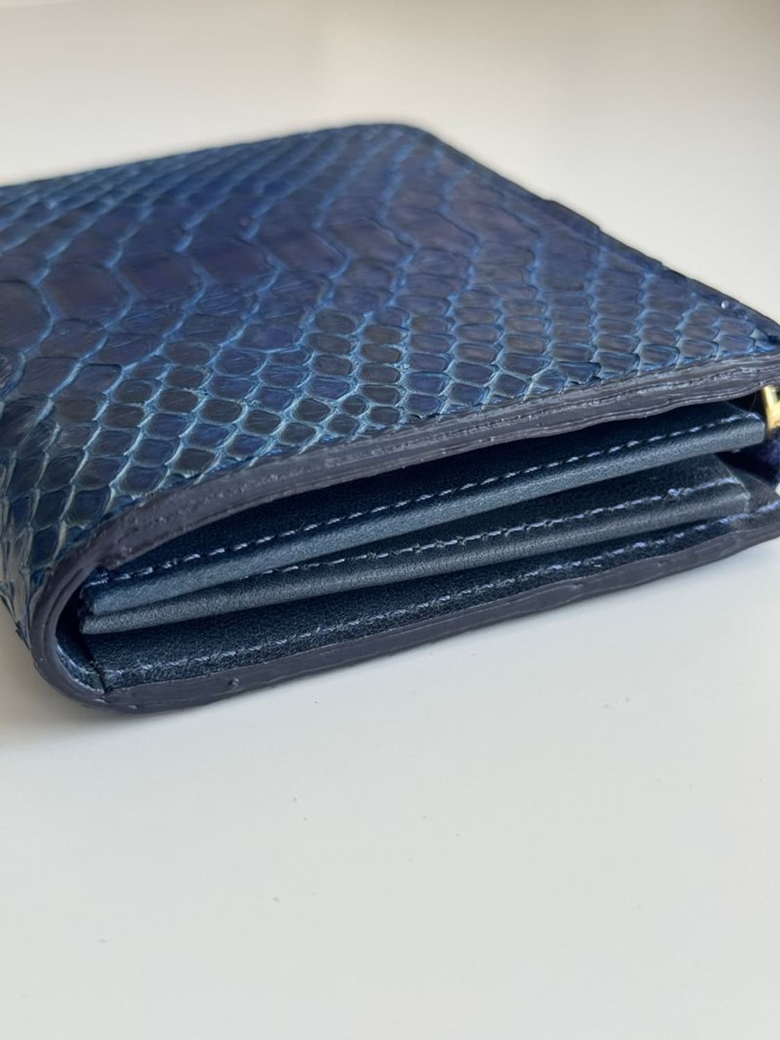 PYTHON LEATHER 컴팩트한 파이썬 가죽 지갑 상품이미지4