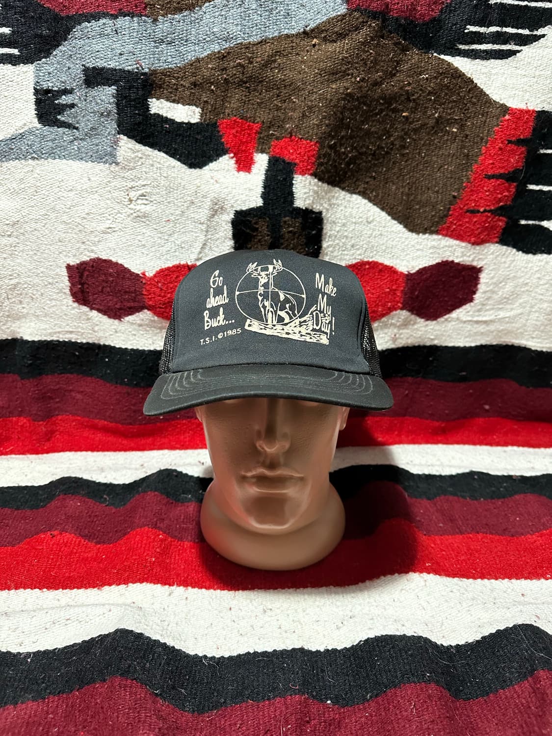 [빈티지] •Vintage Go Ahead Buck Trucker Cap 상품이미지1