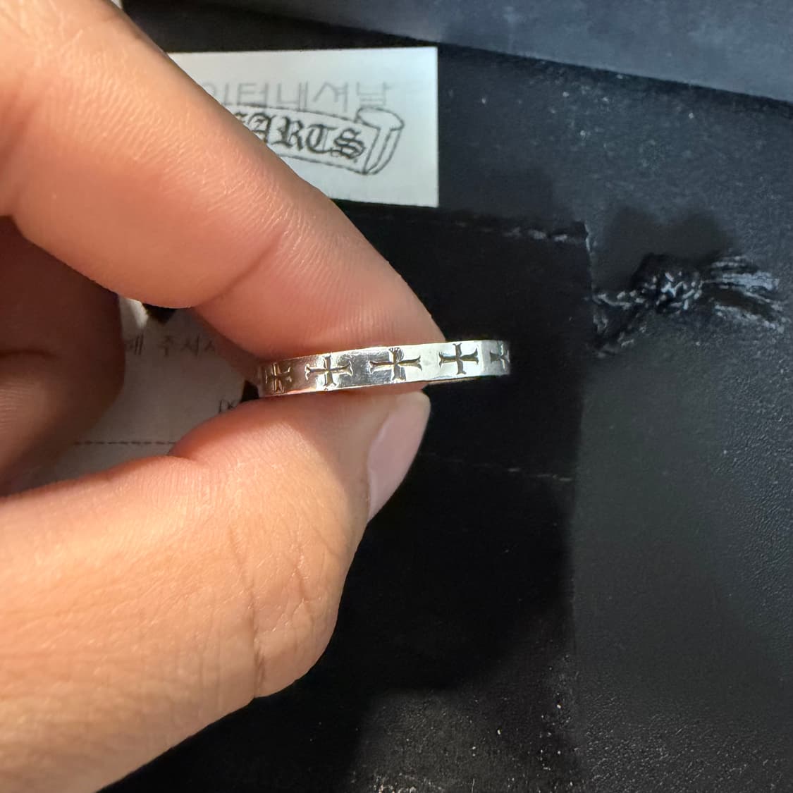 크롬하츠 퍽유링 판매합니다. 상품이미지2