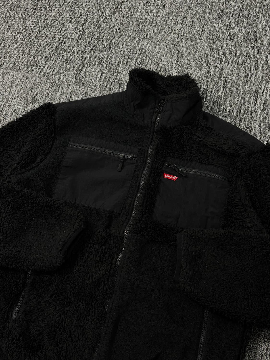 리바이스 투웨이 플리스 후리스 집업 자켓 상품이미지2