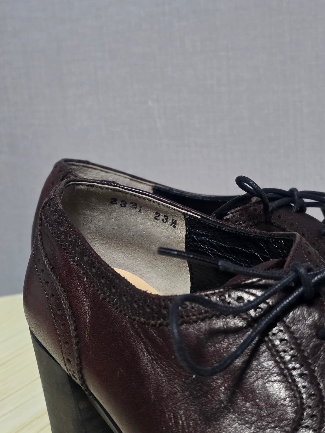 Margaret Howell 마가렛 호웰 레더 펌프스 드레스 슈즈 235 상품이미지5