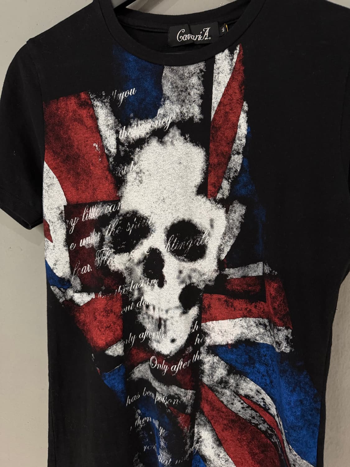 union jack & skull printing top 상품이미지6