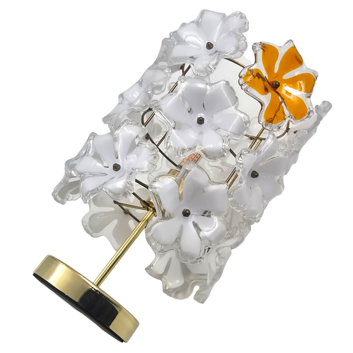 키시마 한정 레트로 부케 꽃잎 기둥 램프 상품이미지6