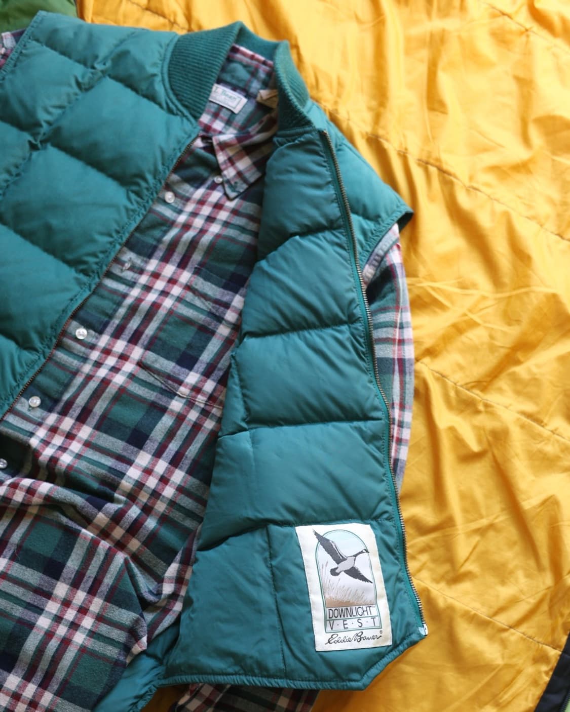 에디바우어 90s (코튼 쉘 타입) 케네디언 구스다운 베스트 상품이미지4