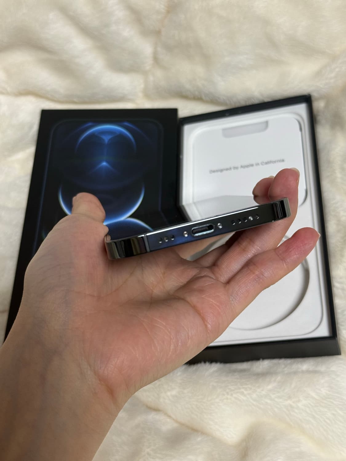 (쿨거만원할인) 아이폰 12pro 12프로 퍼시픽블루 128gb  상품이미지8