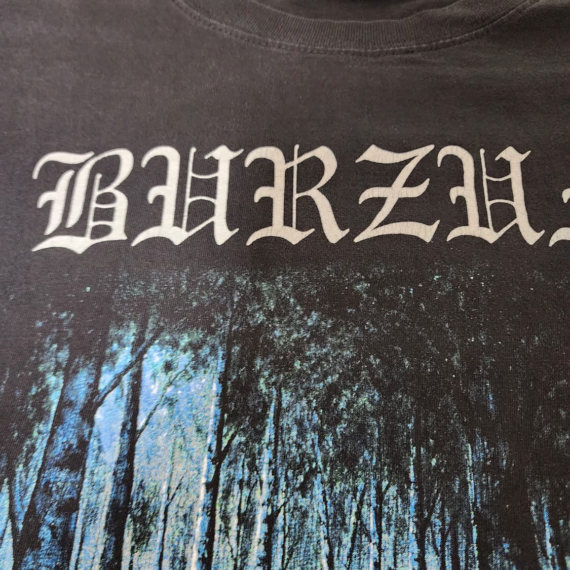 [XL] 90s 버줌 Burzum Hlidksjalf 빈티지 밴드티 상품이미지3