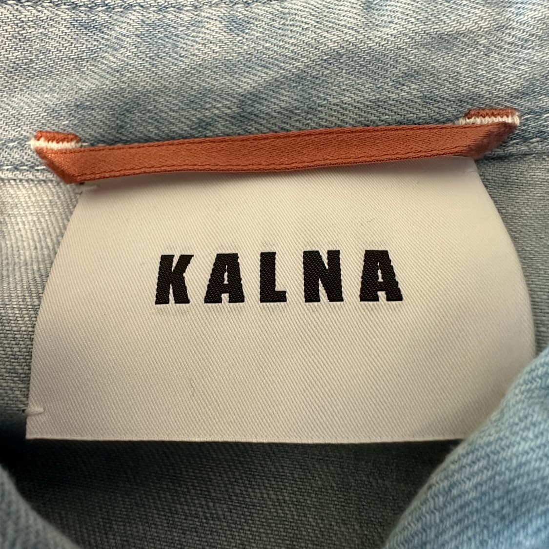 KALNA japan made denim shirt 상품이미지3