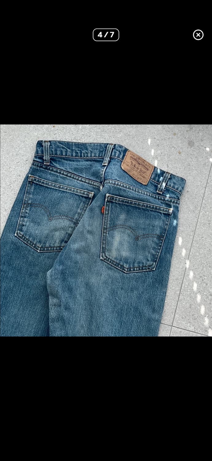 8U's USA levis 505 orange tab [31] 상품이미지4