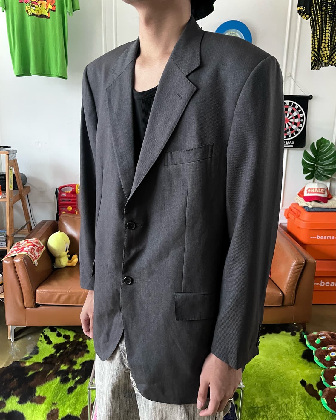 KANSAI YAMAMOTO Classic Wool Blazer Jk 상품이미지2