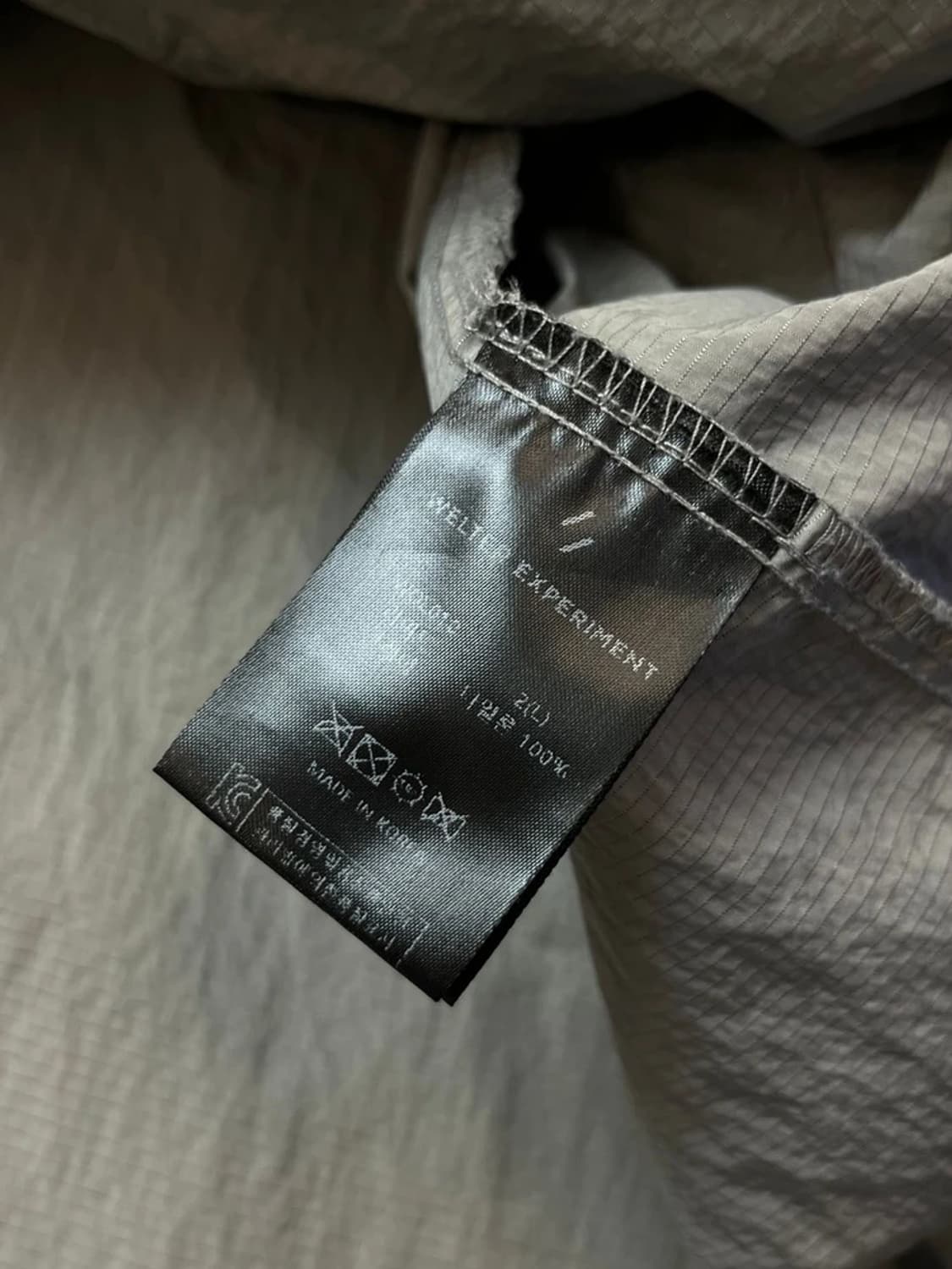 웰터 익스페리먼트 피그먼트 오버핏 립스탑 자켓 PN6081 상품이미지10