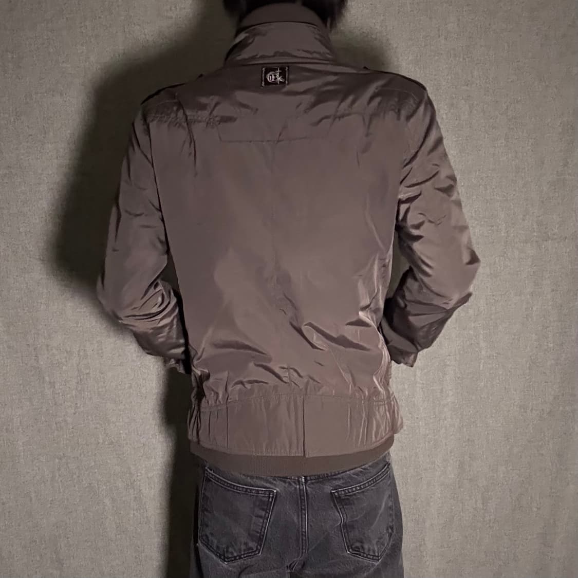 y2k 버커루 자켓 그레이 상품이미지4