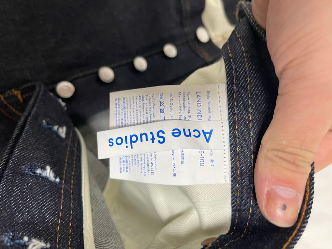 acne 아크네 진청 32/32 상품이미지1