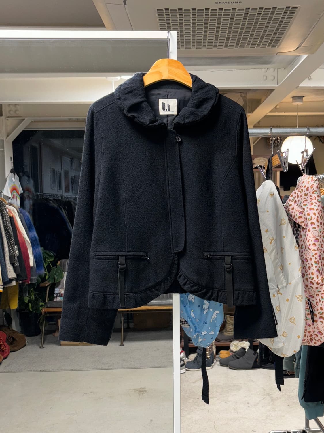 센소유니코 t.b 울 집업 자켓 상품이미지1