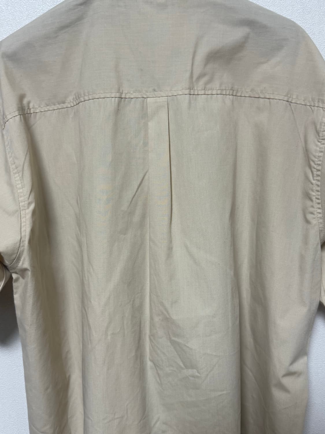 [STUSSY] 90s 스투시 베이지 반팔 셔츠 상품이미지4