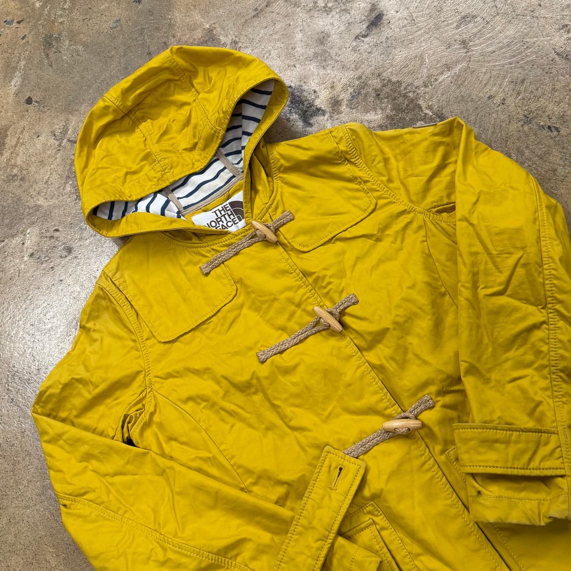 노스페이스 머스타드 옐로우 떡볶이 코트 더플 자켓 상품이미지1