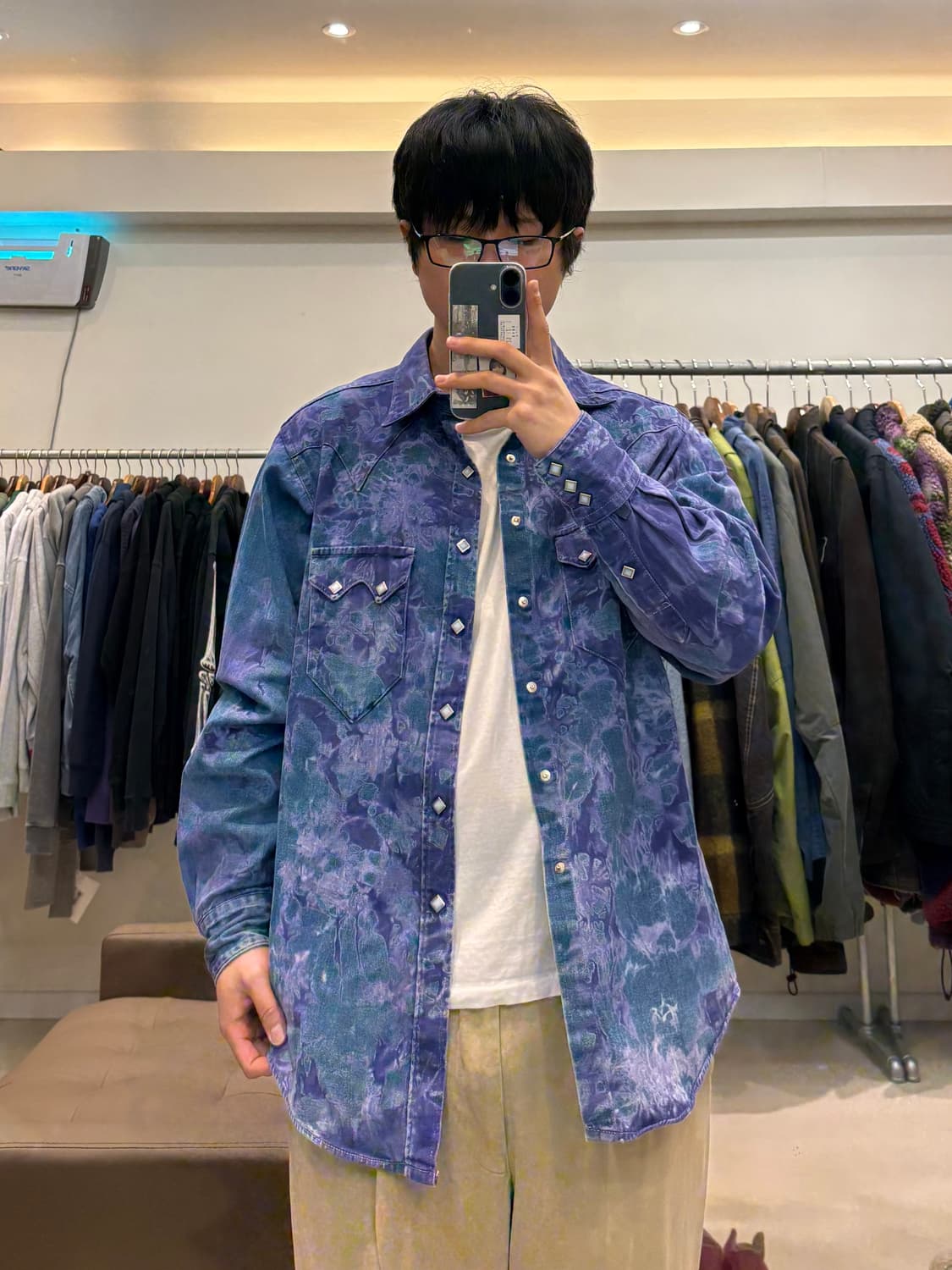 락마운트 랜치 웨어 패턴 웨스턴 셔츠 상품이미지8