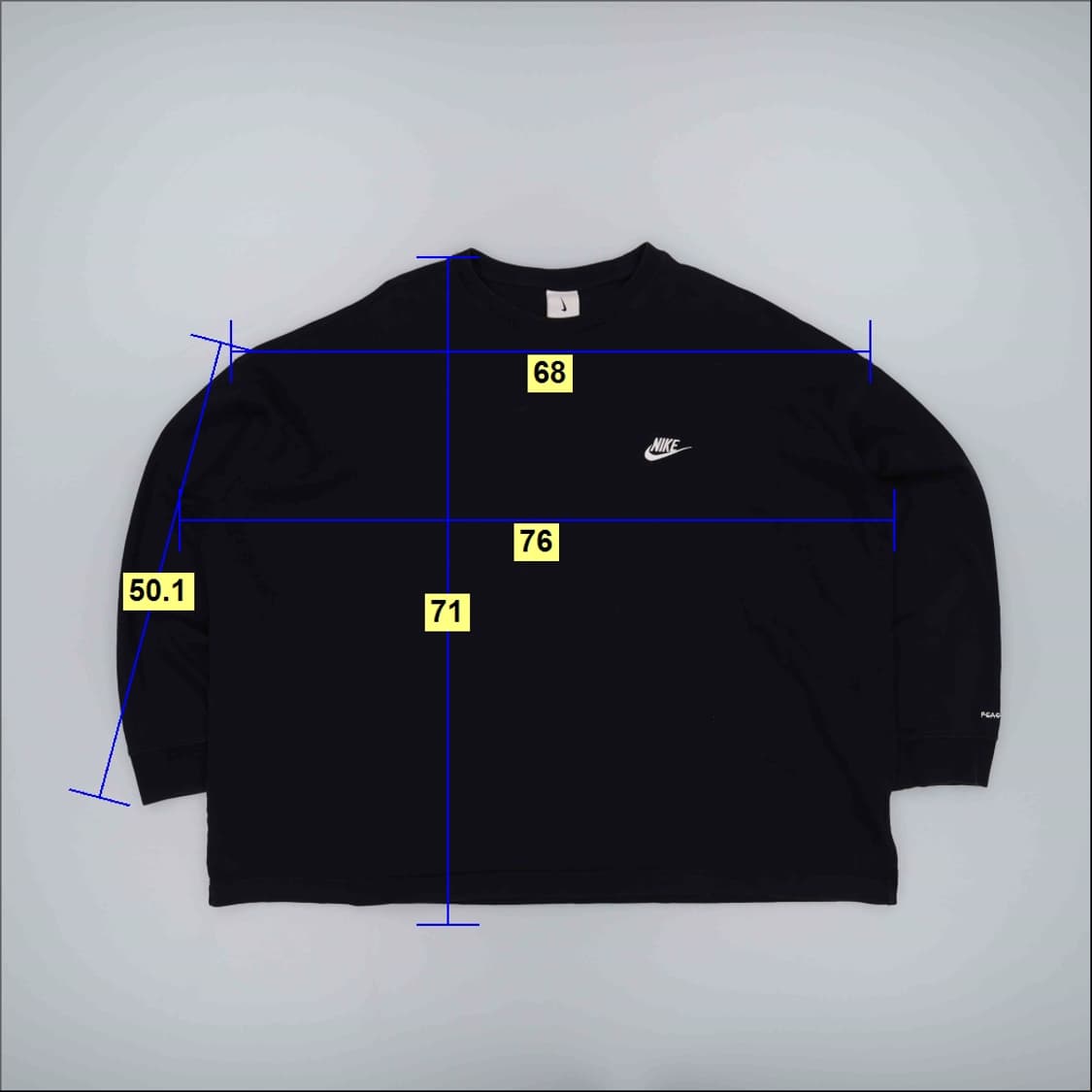 L 나이키 피스마이너스원 롱슬리브 긴팔 티셔츠 4145 상품이미지9