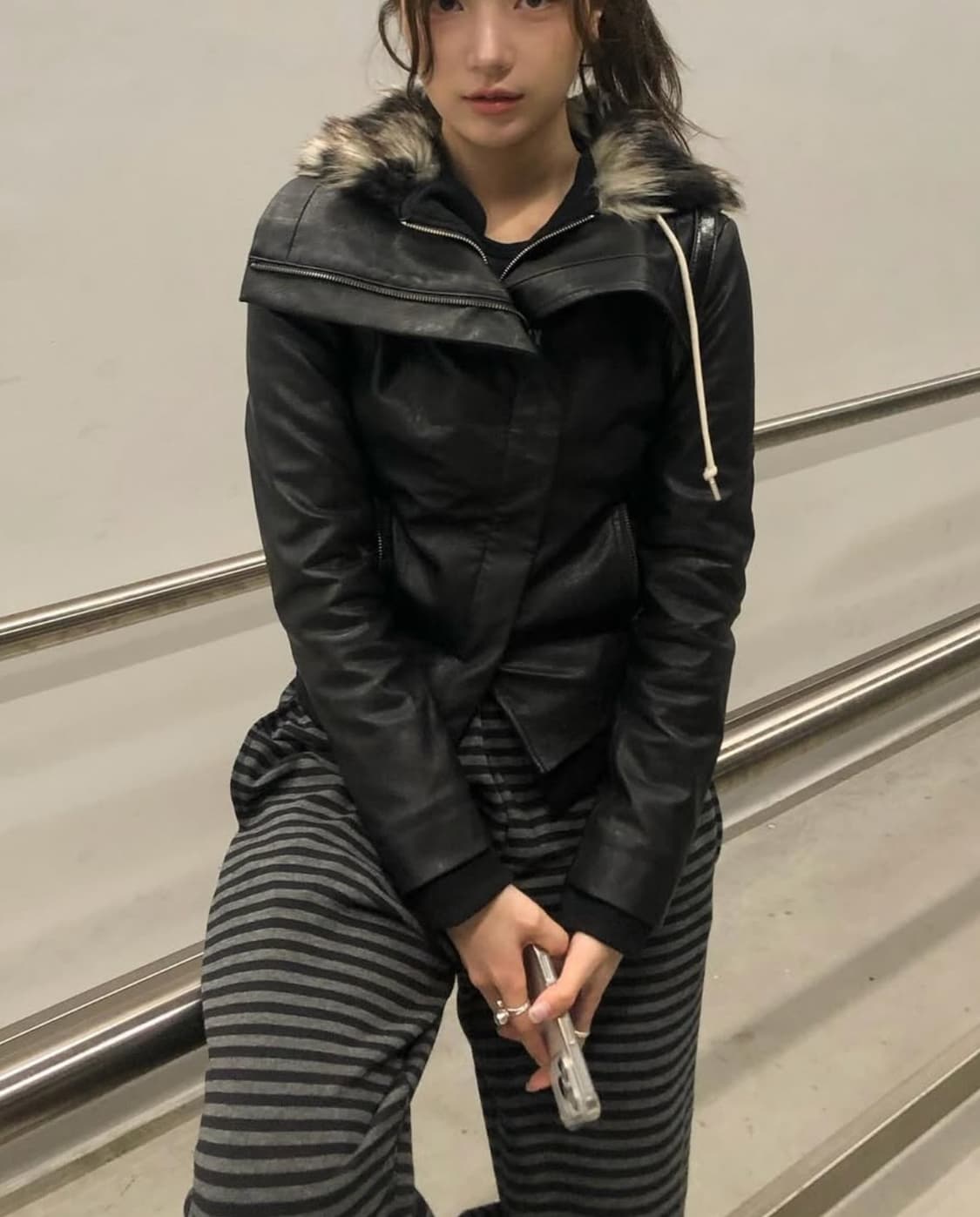 세틀포문 퍼후드집업 상품이미지2