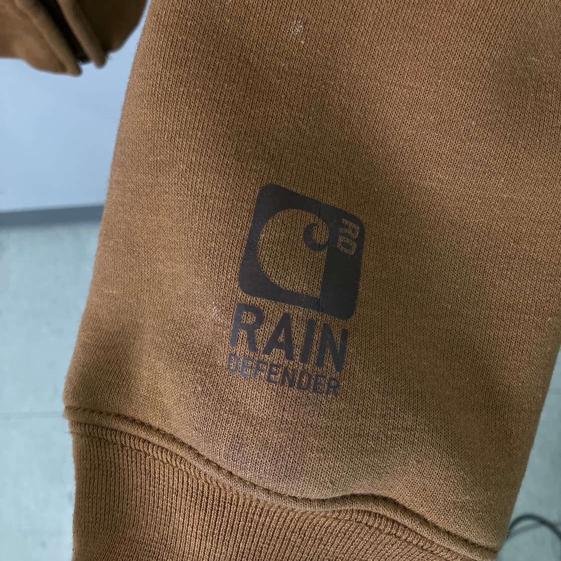 칼하트 레인 디펜더 써멀 베이지 후드집업 S 상품이미지7
