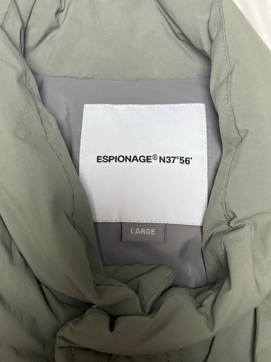 에스피오나지 M65 블루종 다운 파카(패딩) L사이즈 올리브 상품이미지3
