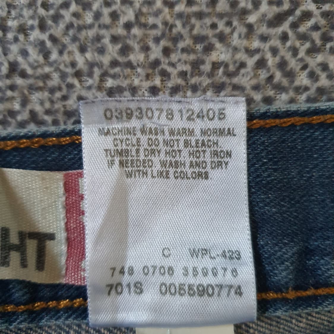 리바이스 559 빈티지  데님 팬츠 No.21 상품이미지6