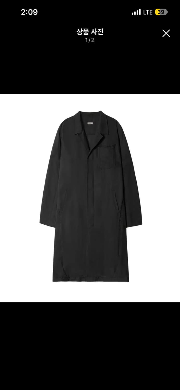 제발 팔아주세요) xlim ep6 셔츠 코트 차콜 M사이즈 상품이미지1