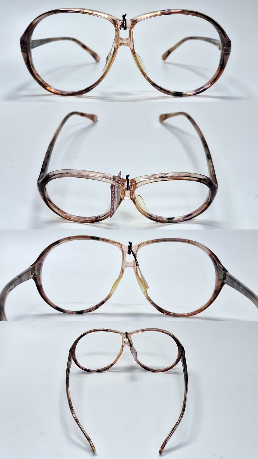 80s 일본 빈티지 데드스톡/Vista C-174 비스타 안경테 52mm 상품이미지4