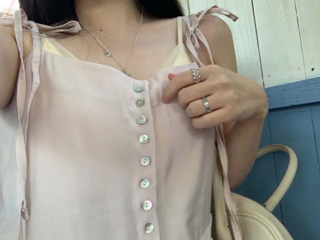 오이니 oinii rosaline ops 로잘린 원피스 핑크 상품이미지3