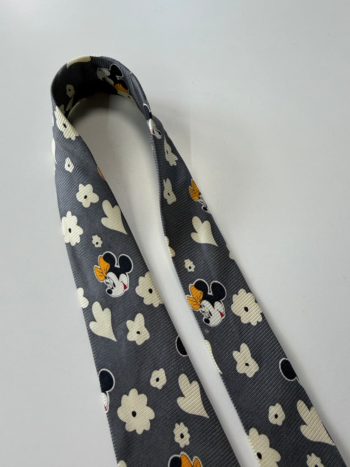 미키마우스 패턴 실크 넥타이 9.3cm 상품이미지7