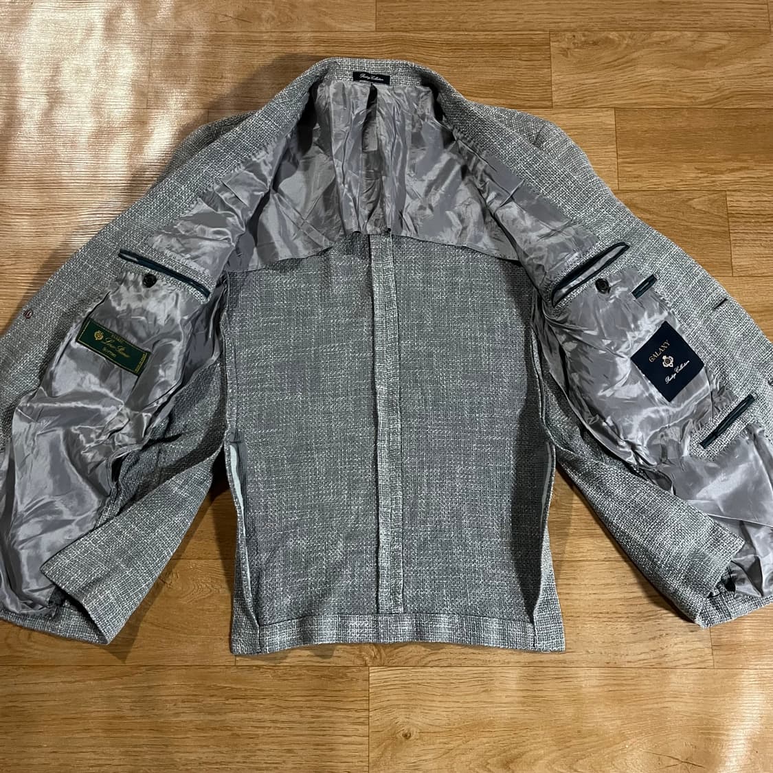 [100] 갤럭시 로로피아나 린넨실크 자켓 상품이미지8