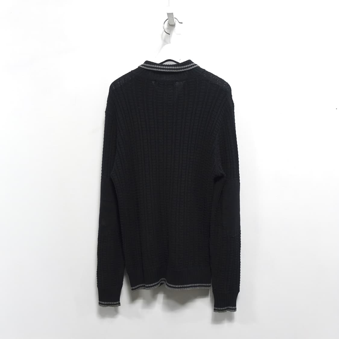 [M] HYSTERICGLAMOUR 히스테릭 글래머 배색카라 니트 가디건 상품이미지4