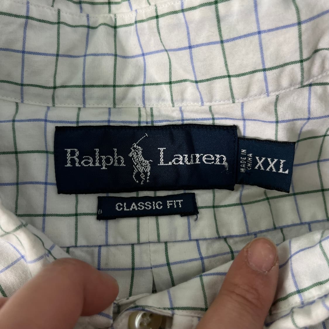 110 폴로랄프로렌 빈티지 체크 셔츠  상품이미지4