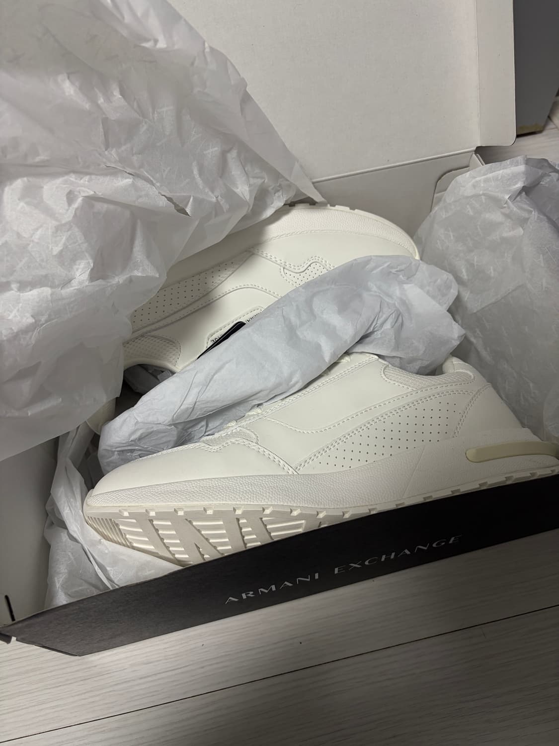 아르마니 테크니컬 패브릭 스니커즈 270 (새상품) 상품이미지8