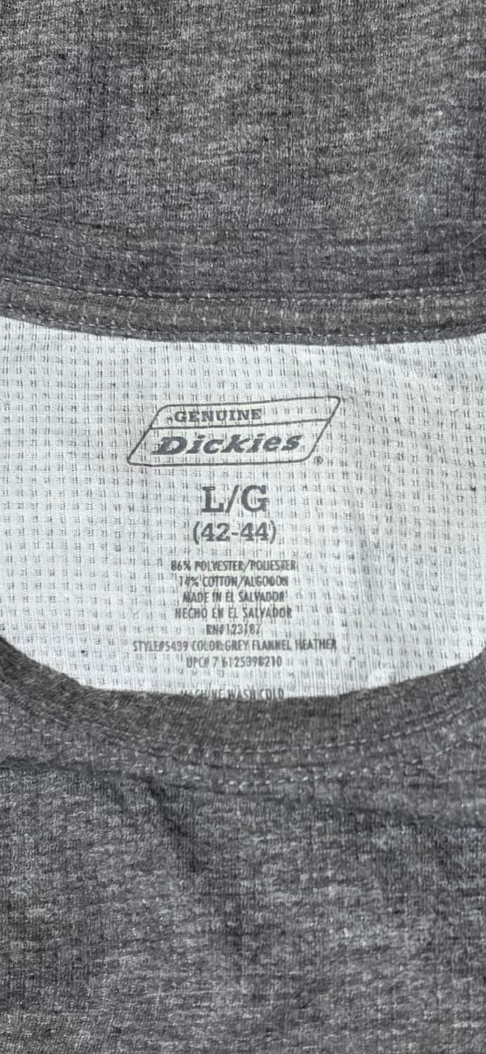 디키즈 긴팔 티셔츠 그레이 L 상품이미지3