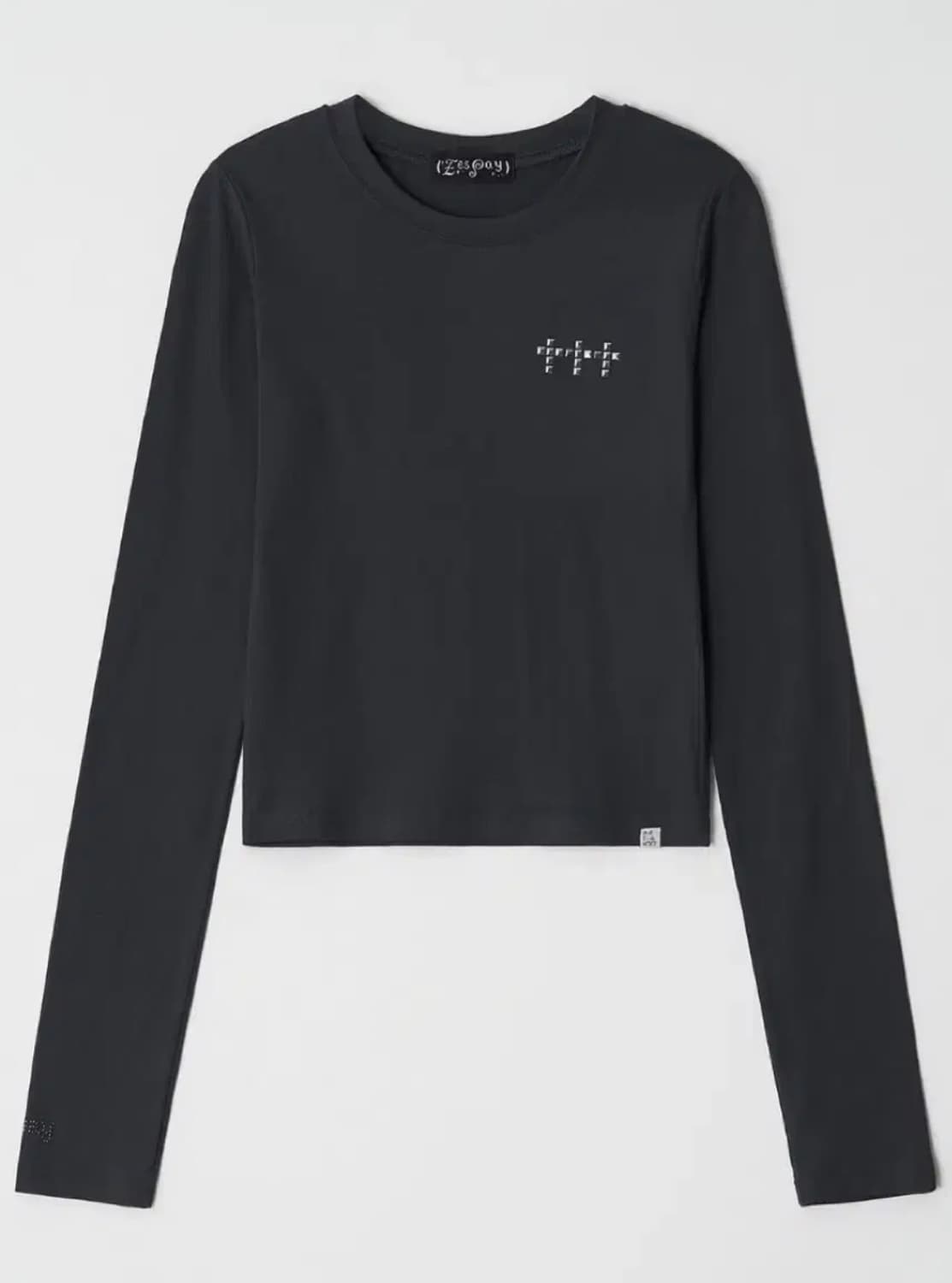 eessay에세이 픽셀  크로스 PIXEL CROSS TEE쿨그레이 상품이미지1