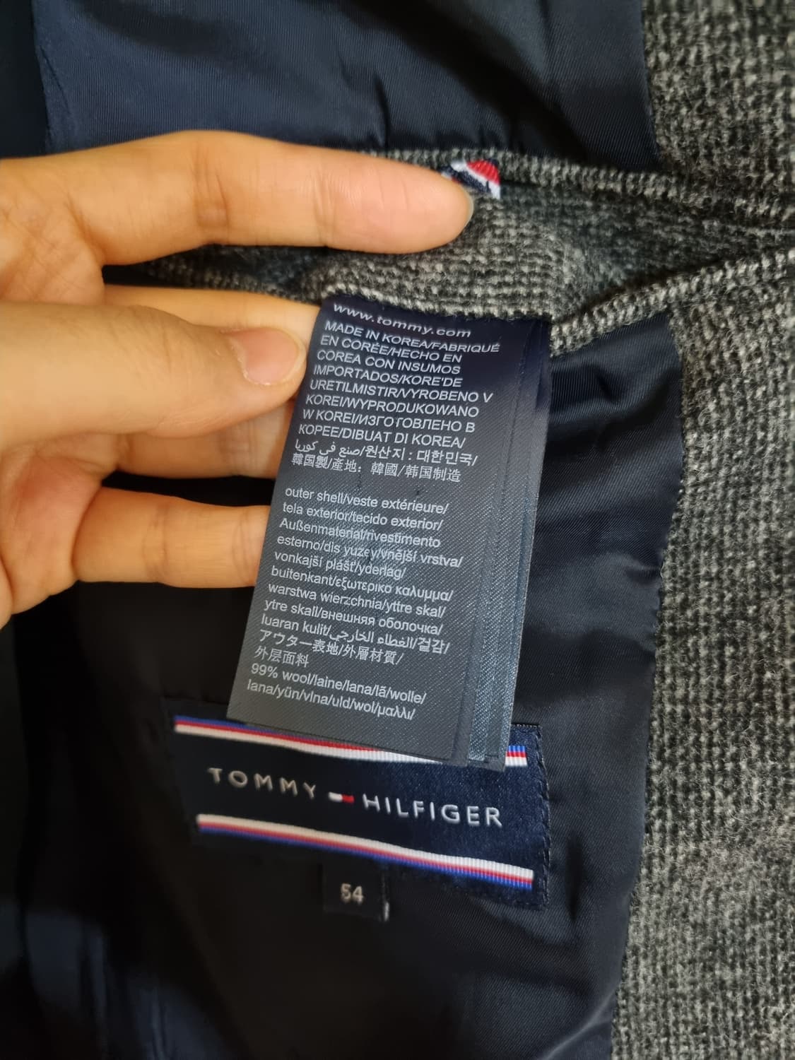 타미힐피거 울자켓 상품이미지6