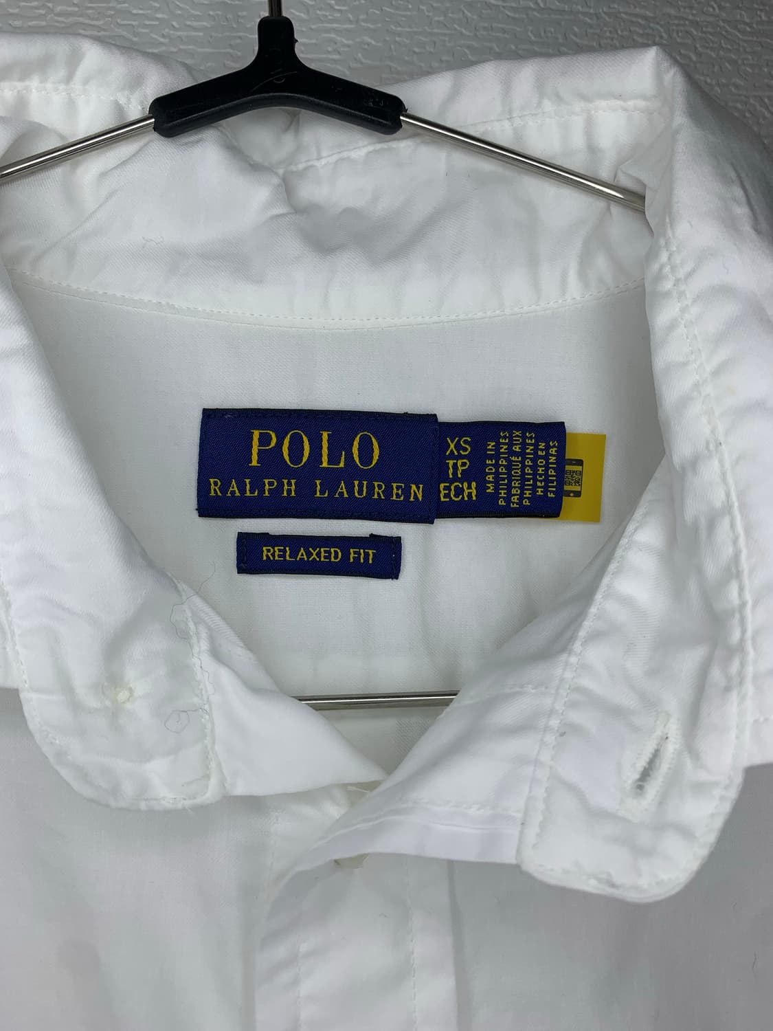 폴로 랄프로렌 릴렉스핏 코튼 셔츠 화이트 상품이미지4