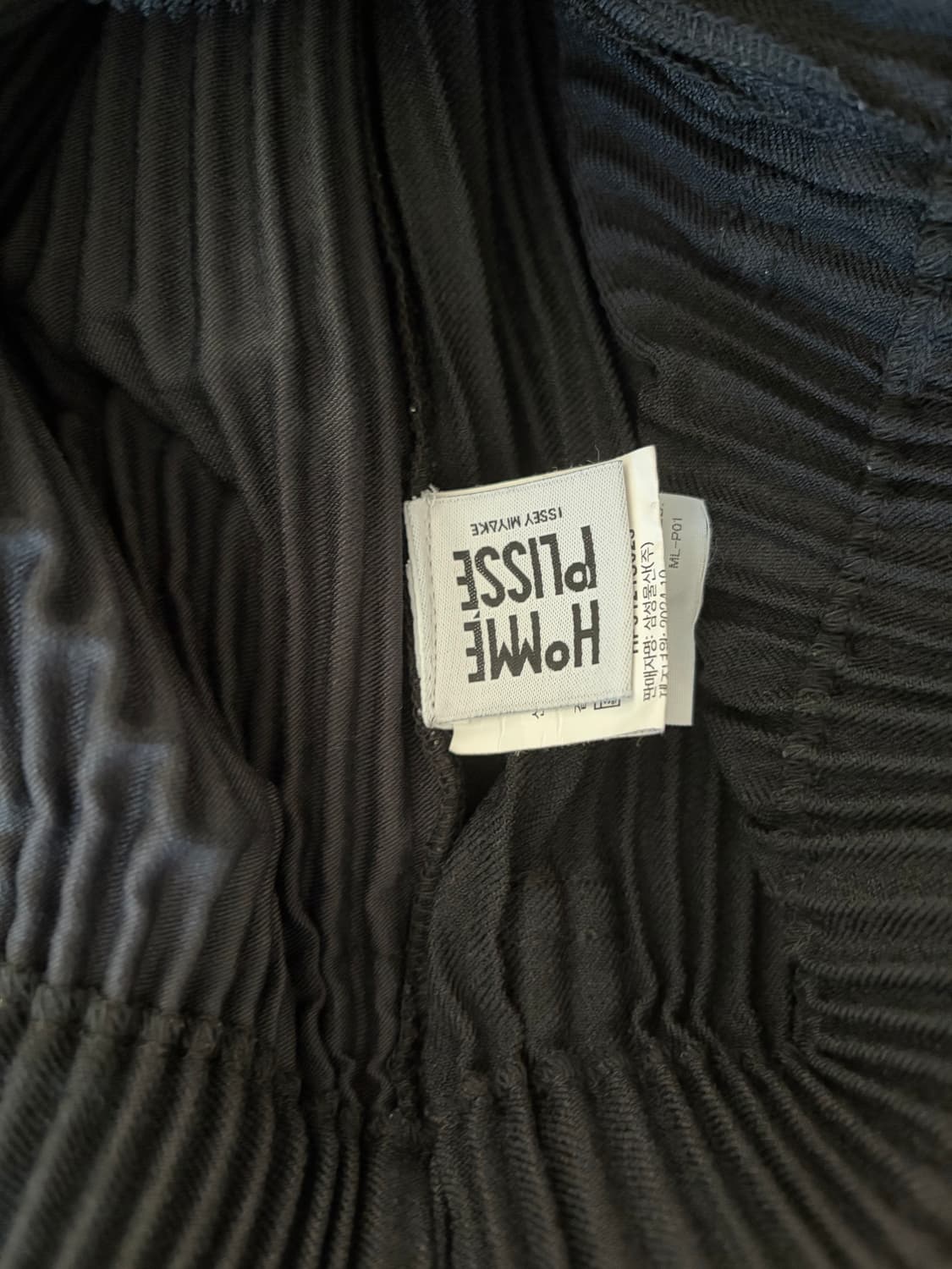 옴므플리츠 바지 상품이미지1