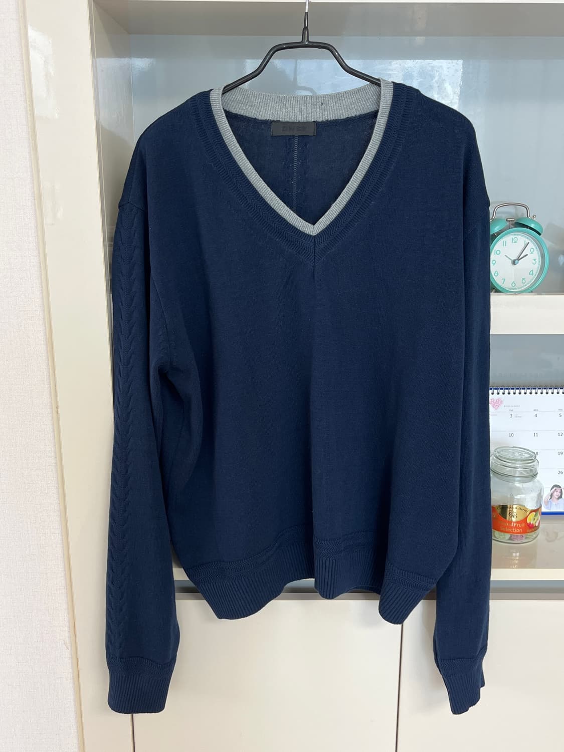 [M] 디앤에스알 dnsr 브이넥 레이어드 니트 상품이미지2