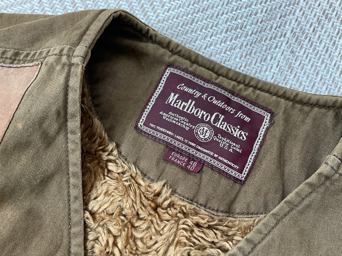 말보로 클래식 쉐르파 라이닝 헌팅 베스트 J03831 상품이미지5